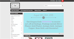Desktop Screenshot of offthebeadedpathbeadstore.com